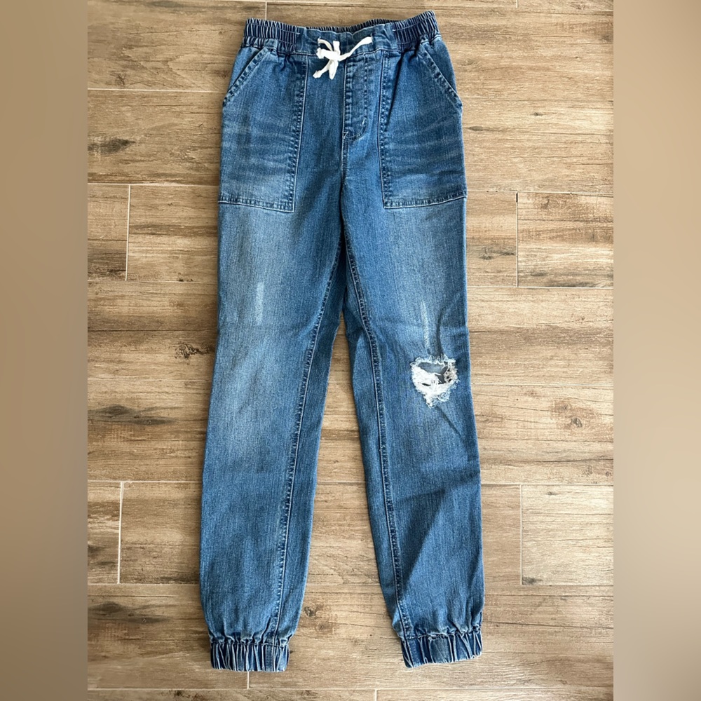 Forever 21 denim joggers